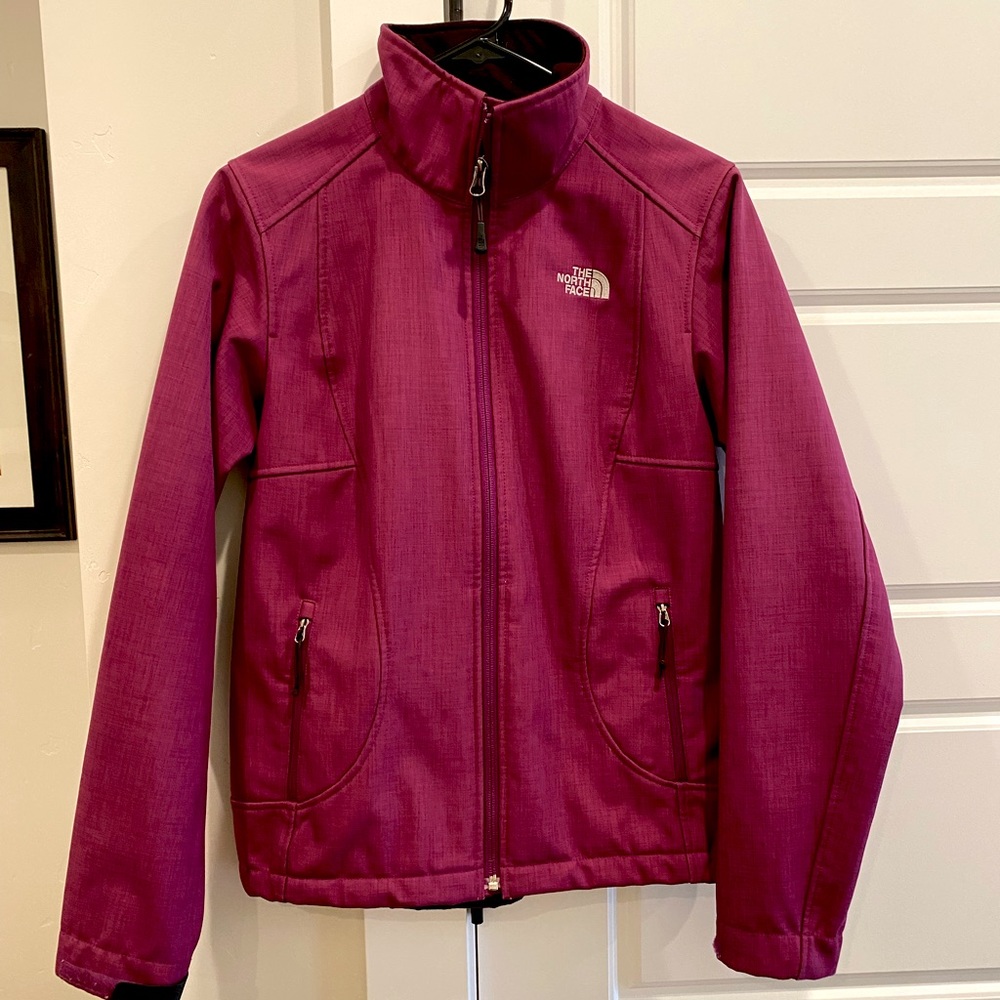 Plush fleece-lined North Face Jacket.